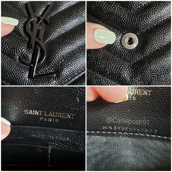 **SOLD** Authentic Pre-owned Yves Saint Laurent Envelope Cassandre - Picture 15 of 16